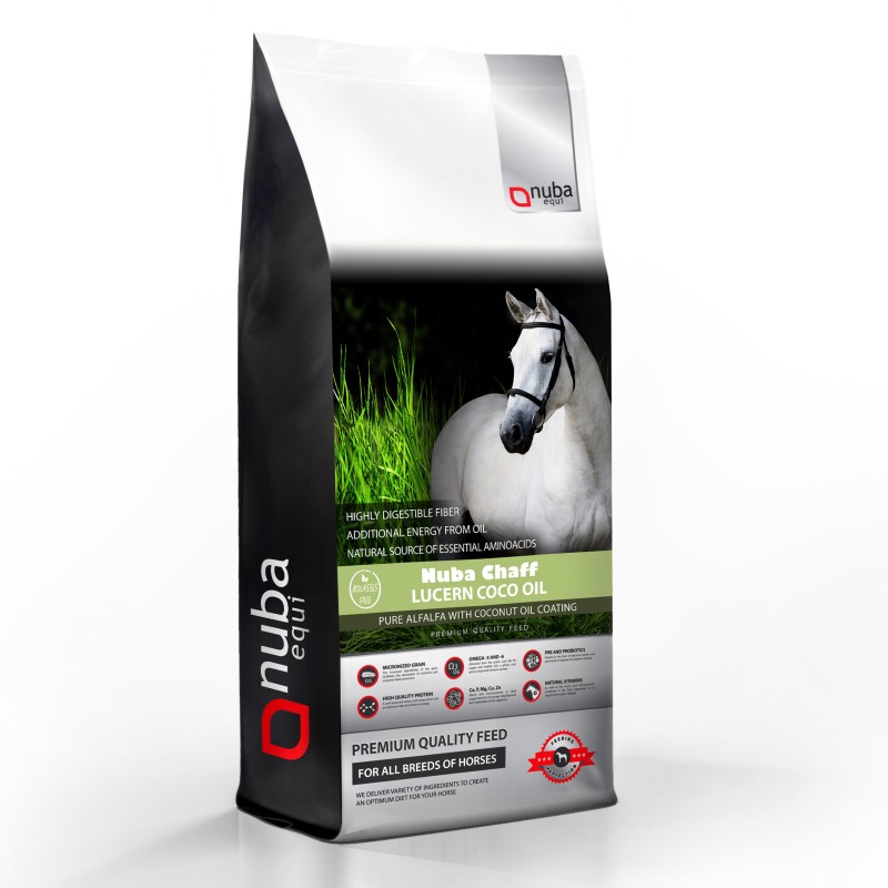 Nuba Lucern Coco Oil Chaff, 15 kg